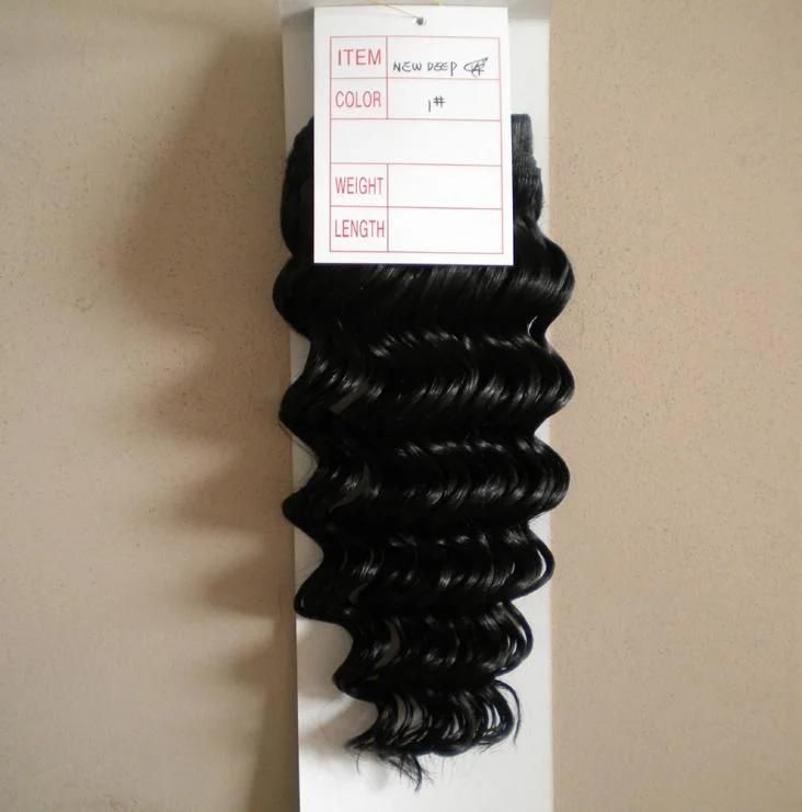 Deep Wave Virgin Hair Human Hair Extension Hair Weft Hair Weaving