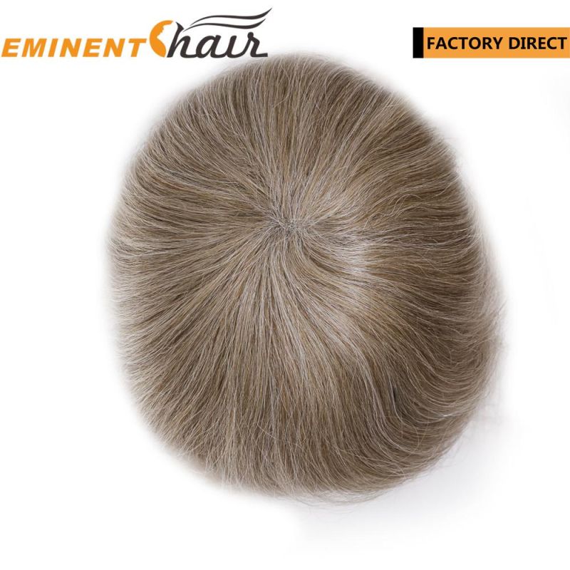 Wholesale Price Lace Front Human Hair Men′s Hairpiece