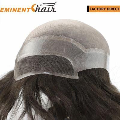Graduated Hairline Lace Front Human Hair Mono Wig