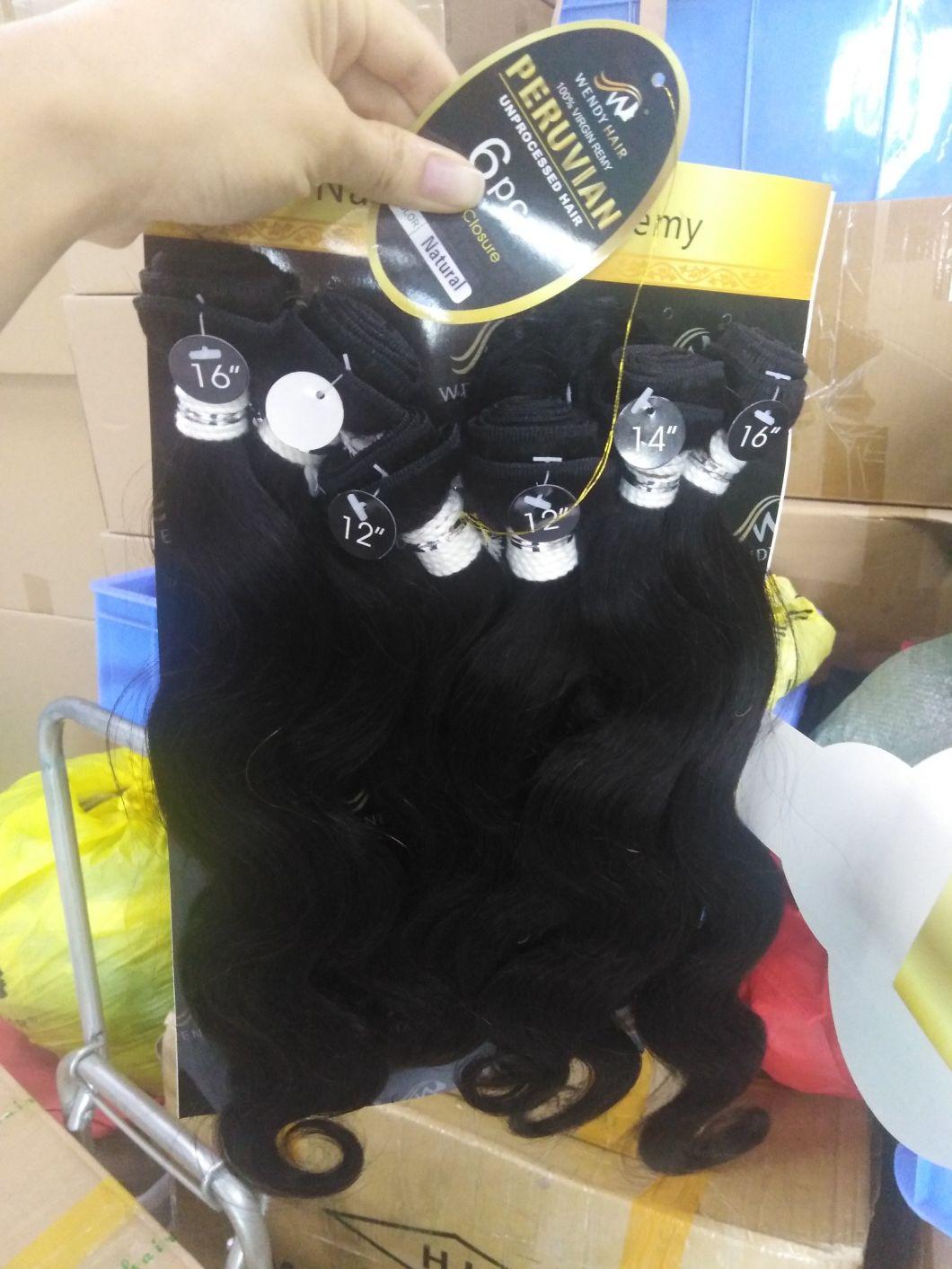 Mink Virgin Brazilian Hair Bundle Velvet Hair Clips Pack Hair Extension Human