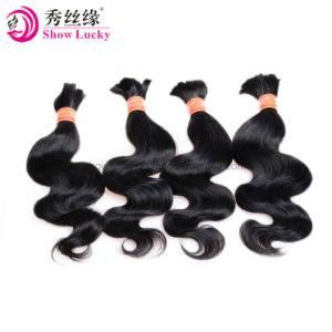 Best Selling 100% Human Virgin Hair Body Wave Peruvian Braiding Bulk Hair Products