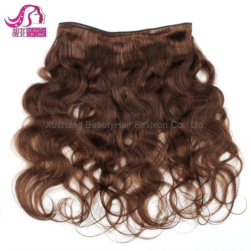 4 Bundles Lot Indian Virgin Human Hair Weave Wavy Indian Virgin Hair Natural Wave with Free Shipping