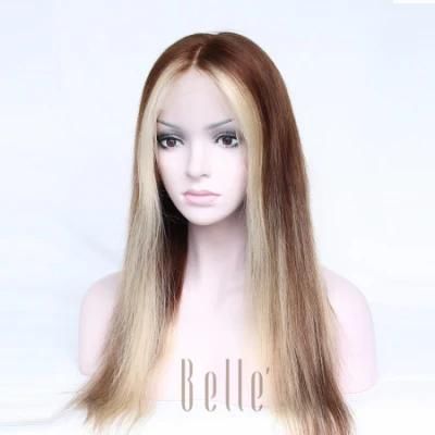 Belle Middle Parting Virgin Human Hair Luxury Lace Front Wig
