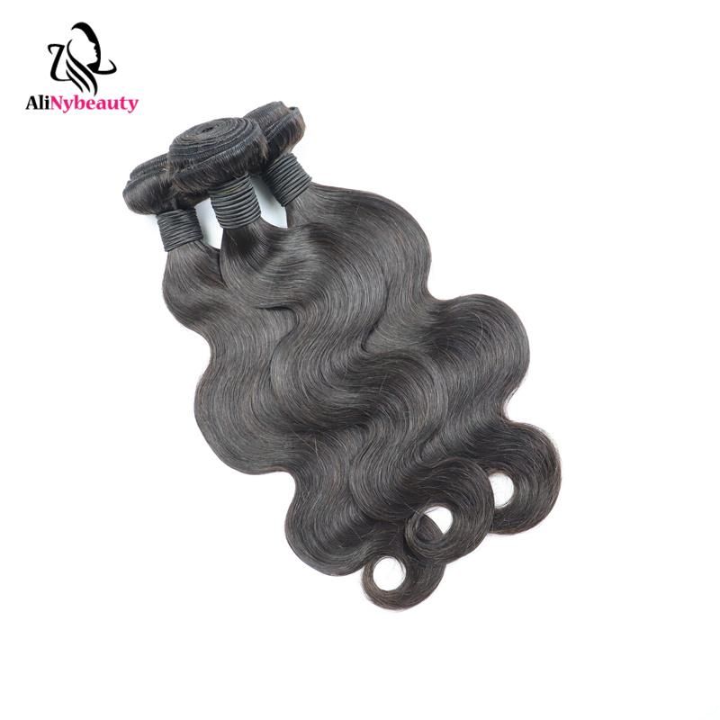 Alinybeauty Free Sample Aligned Cuticle Virgin Hair Wholesale Raw Hair Vendors Body Wave100% Human Hair Extensions