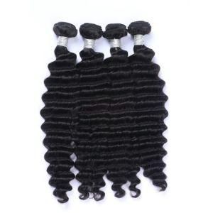 Natural Color Deep Wave Hair Weft