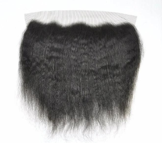 Virgin Human Hair Lace Frontal at Wholesale Price (Kinky Straight)