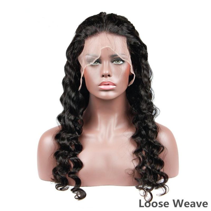 Lace Front Human Hair Wigs for Women Pre Plucked Hairline with Baby Hair 8-26inch Brazilian Remy Hair Bleached Knots