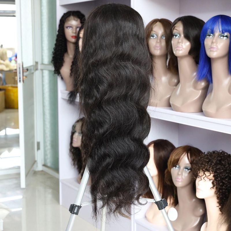 HD Transparent Lace Front Human Hair Wigs 13X6 180% Brazilian Body Wave Lace Frontal Wig with Baby Hair Remy Princess