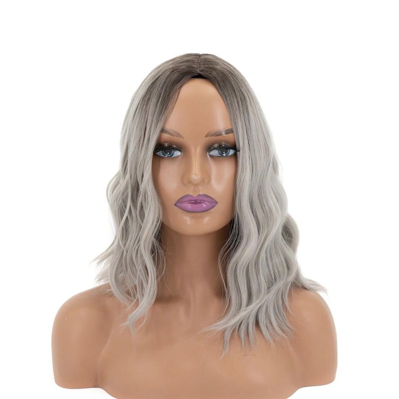 Kbeth Lavender and Grey Women′ S Wig for Summer Fashion Sexy 20 Inch 22 Inch 24 Inch 26 Inch 28 Inch 30 Inch Lace Frontal Brazilian Human Hair Wigs
