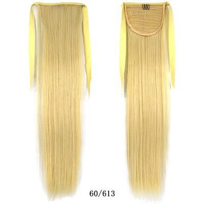 Wendyhair Straight Hair Ponytail Extension Wrap Ponytail Synthetic Hair