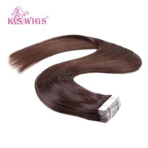 K. S Wigs New Arrival Best Quality Tape Hair Brazilian Hair Human Hair Extension