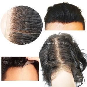 Sts 100% Human Hair Remy Hair Super Thin Skin Toupee