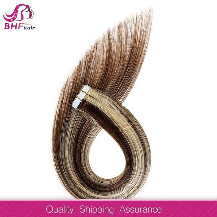 New Best Quality 20 Inch Remy Colourful Tape Hair Extensions