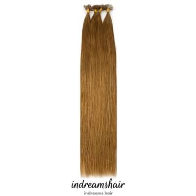 Wholesale Natural Unprocessed Virgin Full Ends Indian Flat Tip Hair Extensions