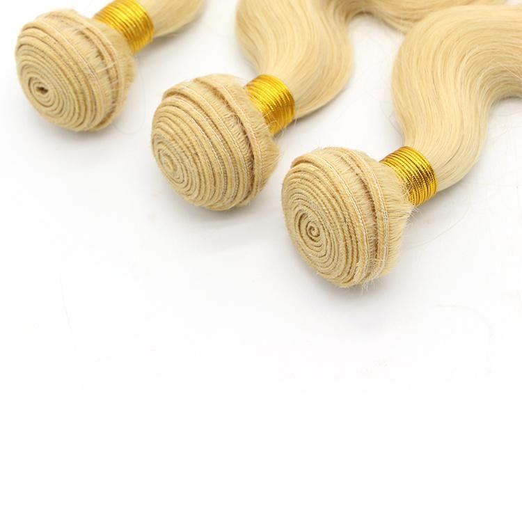 Body Wave 613# Blond Brazilian Human Hair Weave