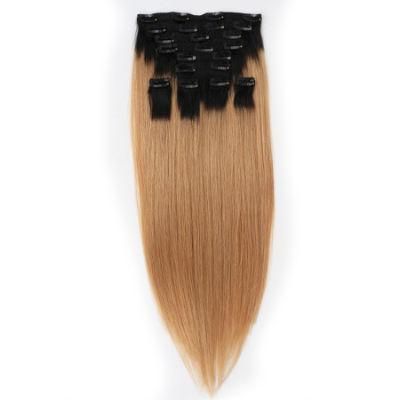 Xuchang Hair Factory 100% Remy Clip in Hair Extensions 220 Grams Loose Curly Indian Remy Clip in Human Hair Extensions