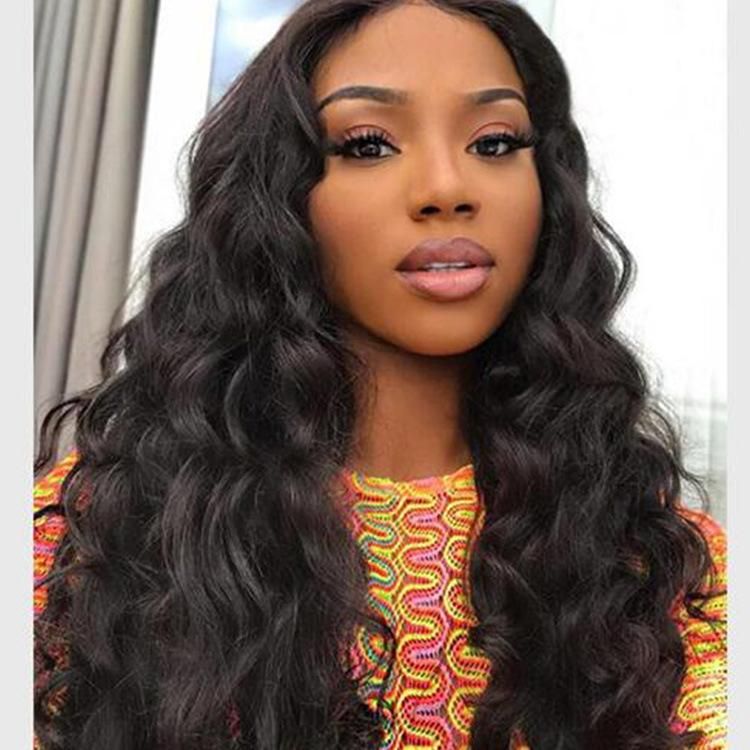 Hot Selling Wholesale Free Shipping Cuticle Aligned Unprocessed Brazilian Hair Virgin Human Hair Lace Wigs