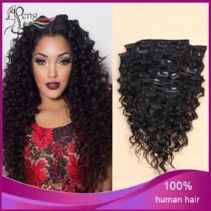 100% Virgin Hair Wave Clip in Hair Human Hair