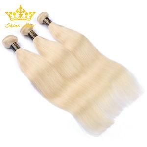 Wholesale Brazilian 100% 613 Human Hair Weave Silky Straight Wave Blonde Hair Bundles