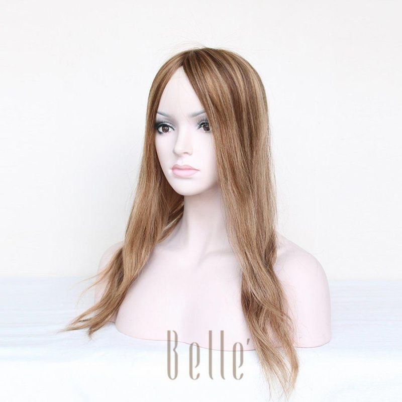 Belle 100% Virgin Hair Mono Topper for Hair Loss
