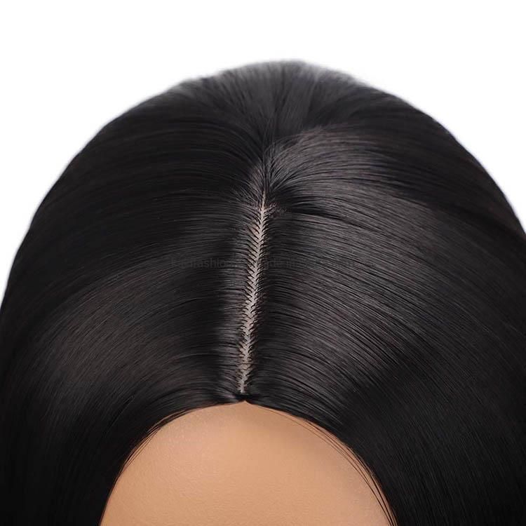 Kakiifashion Hair 12 Inch Cheap Vendor Wholesale Heat Resistant Fiber Short Bob Straight Wig for Black Women