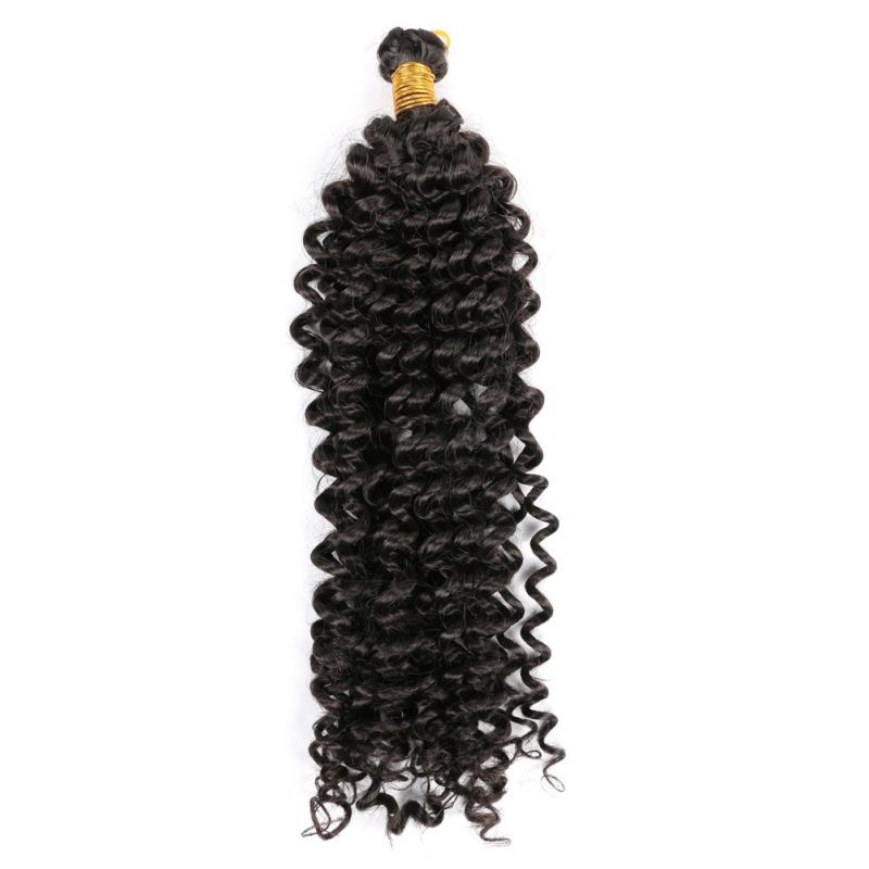 Chinese Dreadlocks Water Wavy Bulk Hair High Temperature Fiber Hair Extension