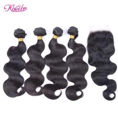 Kbeth Body Wave Hair High Quality Real Raw 10A 100% Unprocessed Virgin Remy Pure South Indian Hair Weft