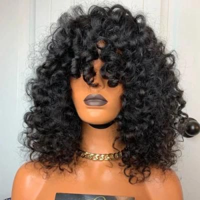 Kbeth Cheaper Wig Brazilian Loose Wave Wigs Full Machine Made Wig Women 100% Remy Human Hair 180% Density Wholesale