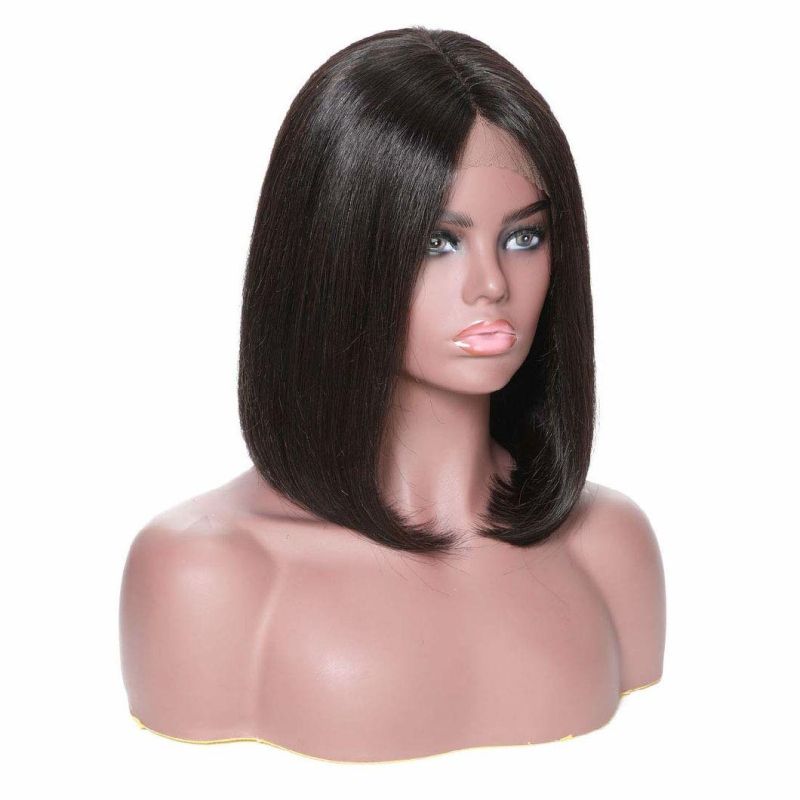 Wholesale Price Brazilian Hair 4*4lace Frontal Bob Wig 100 Human Hair