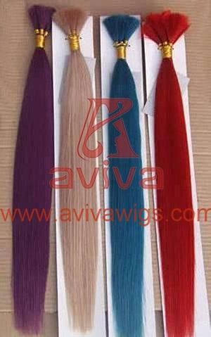 Wholesale 100% Virgin Remy Human Hair Bulk Extensions (AV-HB001)