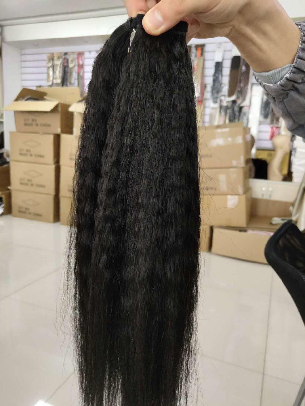 New Arrival Factory Price Kinky Straight Ponytail Extensions
