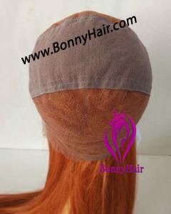 Human Remy Hair Hand Tied Silk Straight Full Lace Wig