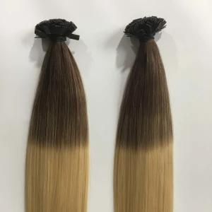 Ombre 3/613# Keratin Flat I Tip Brazilian Virgin Remy Human Hair Extensions