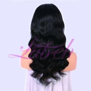 Lab Factory Natural Color Body Wave Peruvian Human Hair Wig