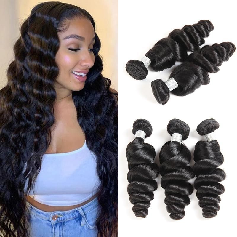 Kbeth Full Cuticle Aligned Virgin Hair Bundle Free Weave Cambodian Loose Wave Virgin Hair Weave Bundles Sample Order Accepted