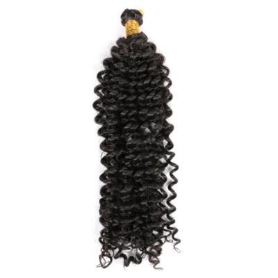 Chinese Dreadlocks Water Wavy Bulk Hair High Temperature Fiber Hair Extension