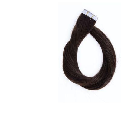 Hair for Salon Remy Human PU Tape in 22 Inch Double Sided Skin Weft Real Hair Color#3 Extensions 40 PCS 100 Grams