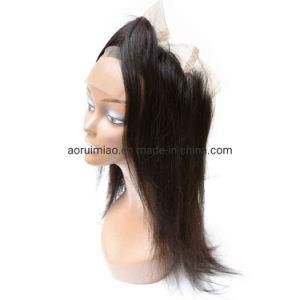 Drop Shipping Brazilian Virgin Straight Human Hair 360 Lace Frontal Closure