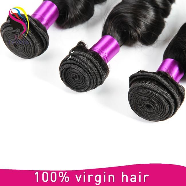 100% Indian Human Hair Virgin Remy Hair Weft