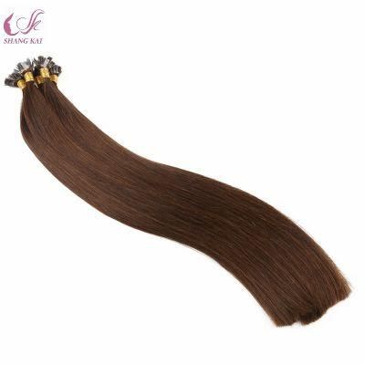 Luxury Quality Double Drawn 100% Human Hair Flat Tip Prebonded Indian Remy Hair Extensions