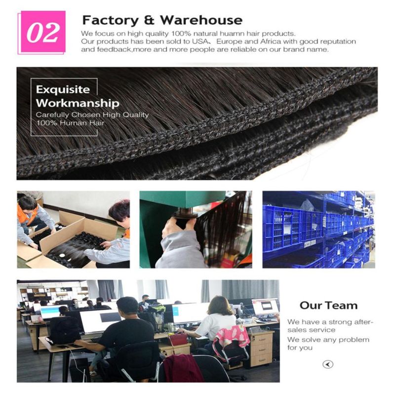 Ponytail Human Hair Wrap Around Machine Remy Hair Extensions