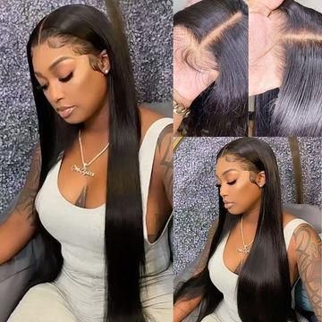 13X6 Transparent Swiss HD Lace Front Wigs for Black Women 360 Lace Frontal Wig Vendors 13X4 100% Virgin Full Lace Human Hair Wig