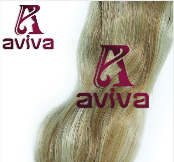 Piano Color Brazilian Hair Extension Clip in Human Hair Extension 16inch 110gram Virgin Hair Extension Clip on Hair Extension Body Wave (AV-CH05-16)