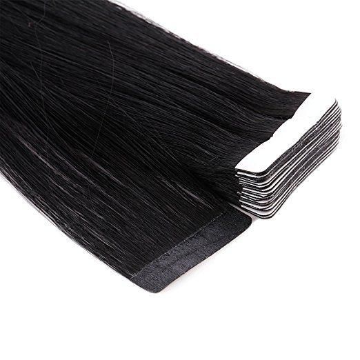 100% Virgin Remy Tape in Human Hair
