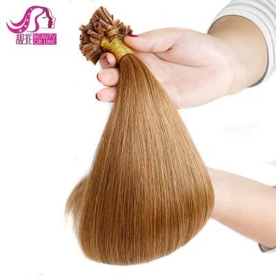 100% Human Hair Prebonded Hair, U Tip Hair