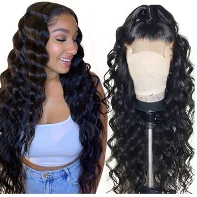 Kbeth Wholesale Natural 13X6 Lace Frontal Loose Wave Human Hair Wigs 40 30 26inch Human Hair Wigs for Black Women