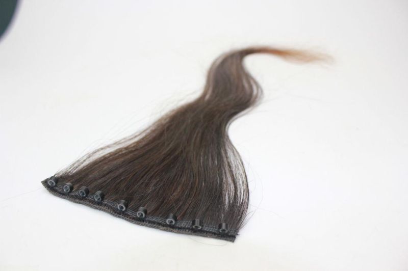 Human Hair Weft Hair Replacement for Women