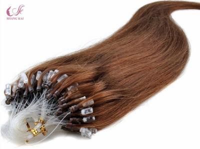 Brazilian Human Hair Micro Ring Loop Hair Extension #27 Color