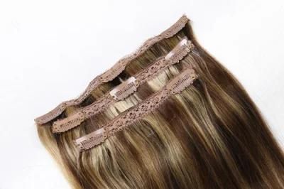 Wholesale Price Remy Hair Extension Clip-in Hair Extensions Silky22&quot; Piano Color