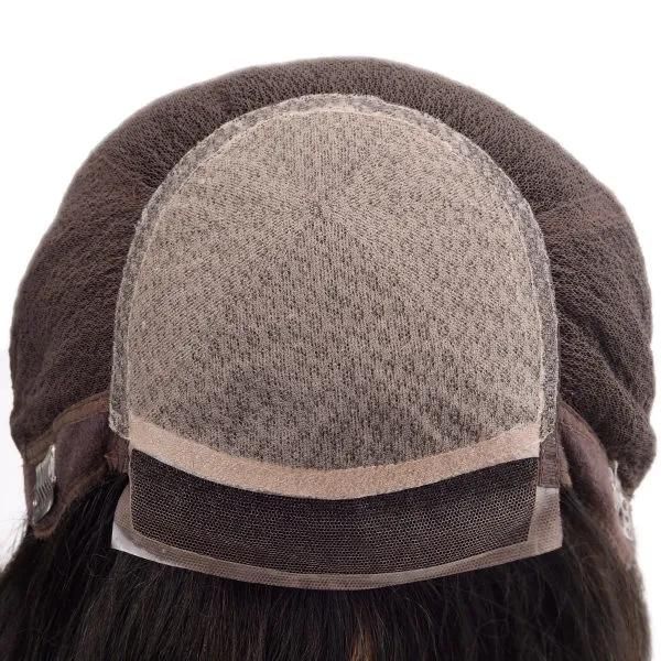 Chinese Virgin Remy Hair Silk Top Undetectable Knots Natural Hair Toupee